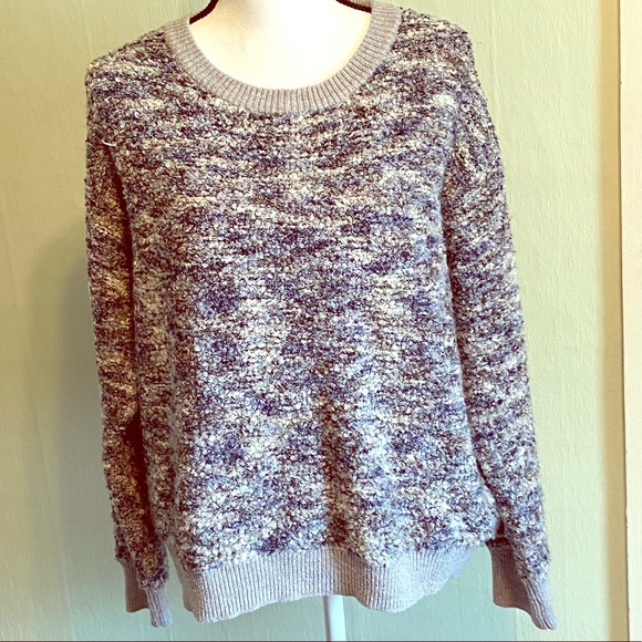 CeCe Sweaters - CeCe Marbled Crewneck Sweater